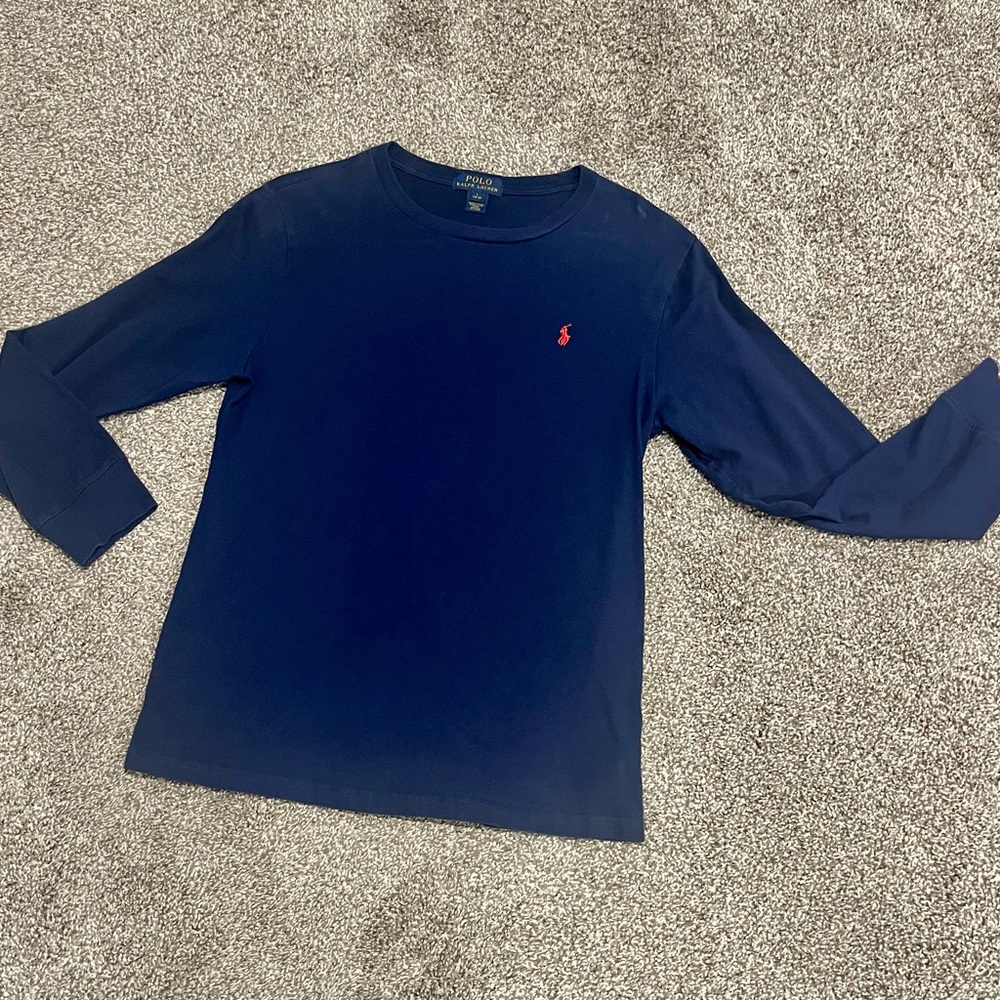 Polo by Ralph Lauren Blue Crew Neck